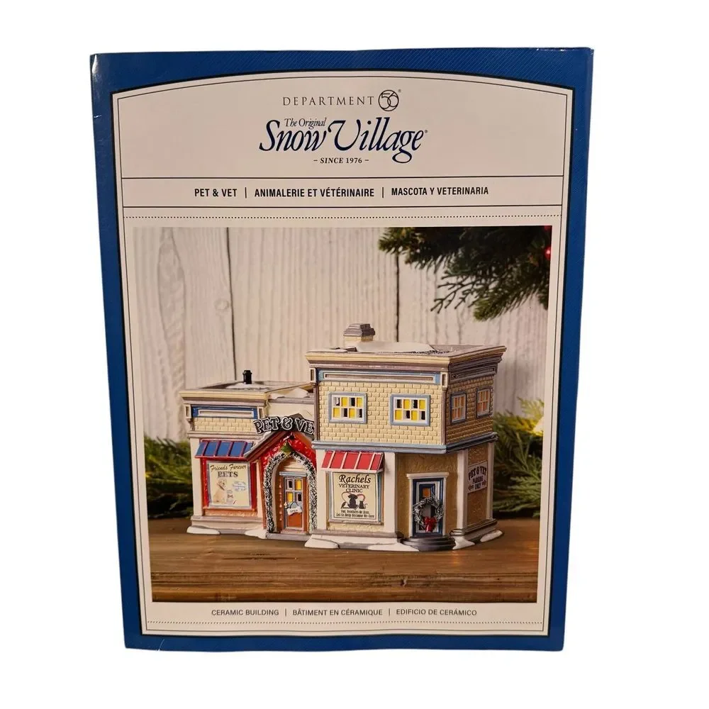 Dept 56 Pet‎ & Vet Snow Village 6011434 BRAND NEW 2023 Pet & Vet 6011434